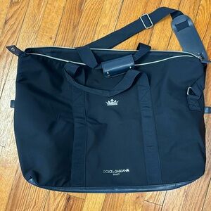 New Dolce and Gabanna travel Duffle Bag in Navy blue